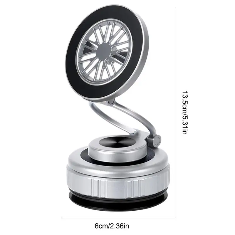 Magnetic Phone Holder Cell Phone Mount 360 Rotation Cellphone Support Cradle Powerful Suction Stand For Windshield Air Vent