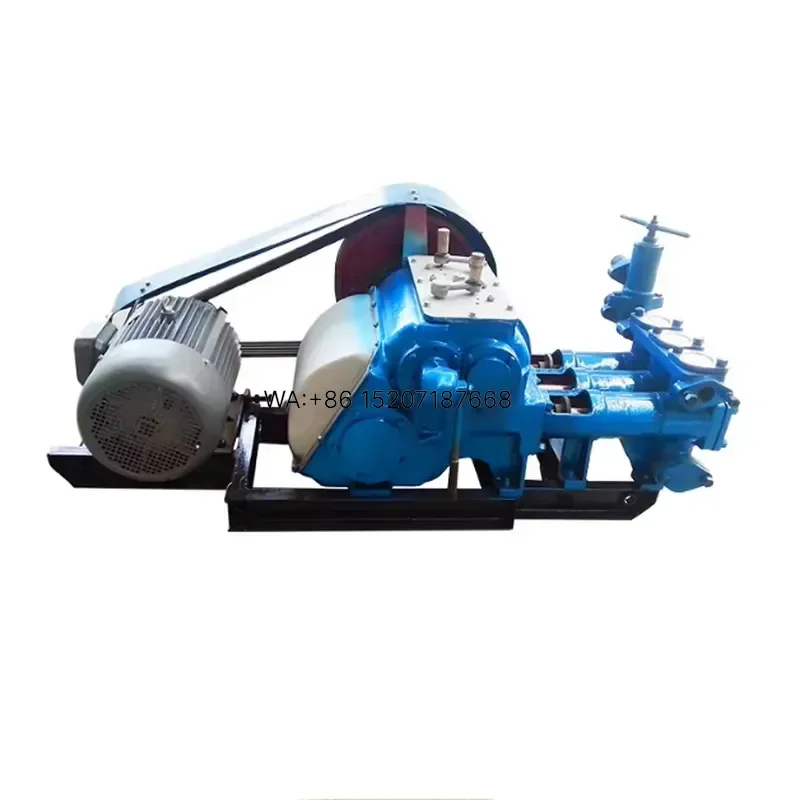 Wmwmnu for BW150 1.5 Compact Triplex Mud Pump Driven  Pressure for Shallow Well Drilling Light