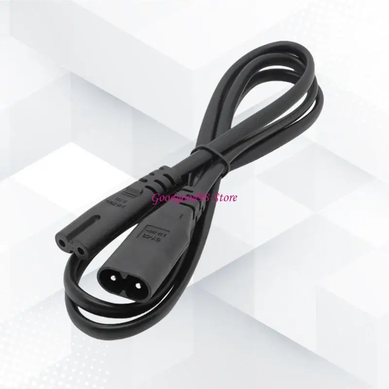 

Heavy Duty IEC C7 to C8 Power Cable Adapters Two Coppers Cores Connectors for TV Power Supply