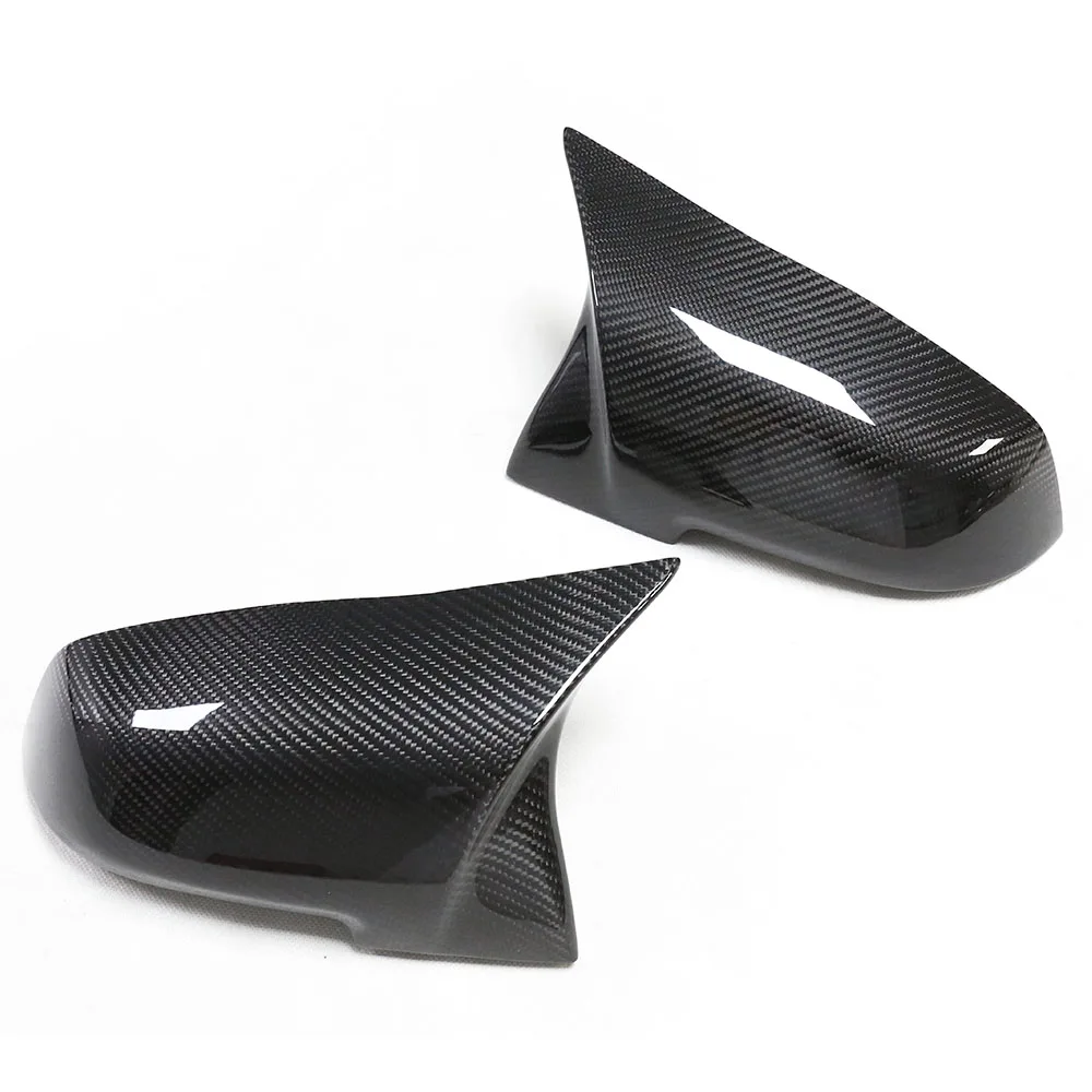 Real Carbon Fiber Side View M Look Wing Mirror Covers Caps for BMW F20 F22 F30 F31 F35 F34 F32 F33 F36 E84 2012-2018