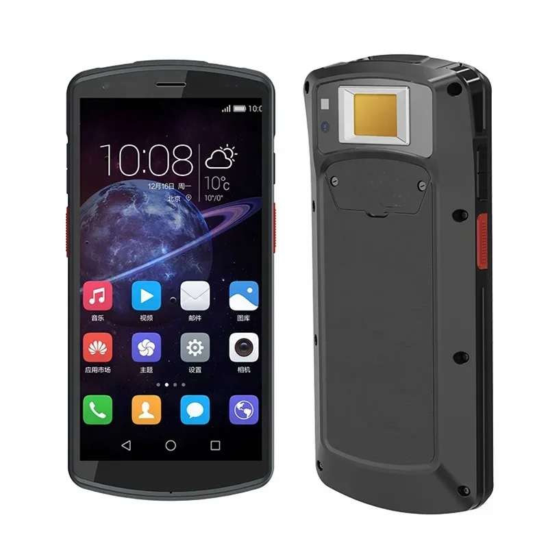 Waterproof Android 9.0 Rugged Industrial handheld Terminal Data Scanner S80 1D 2D Barcode Scanner PDA with Fingerprint Reader