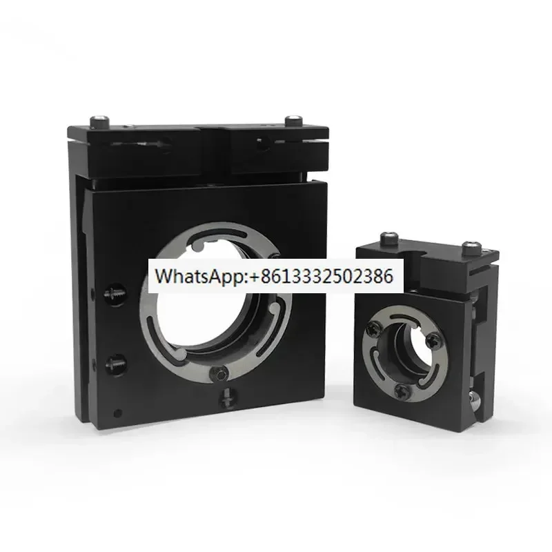 Adjusting the installation seat of the two axis space saving lens optical device