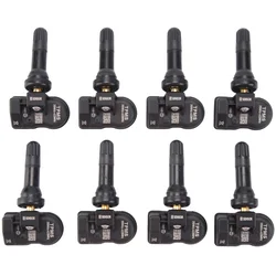 8Pcs TPMS Sensor 433MHz 315MHZ Universal 2 in 1 Programmable MX-Sensor for-Autel Tire Pressure Monitoring