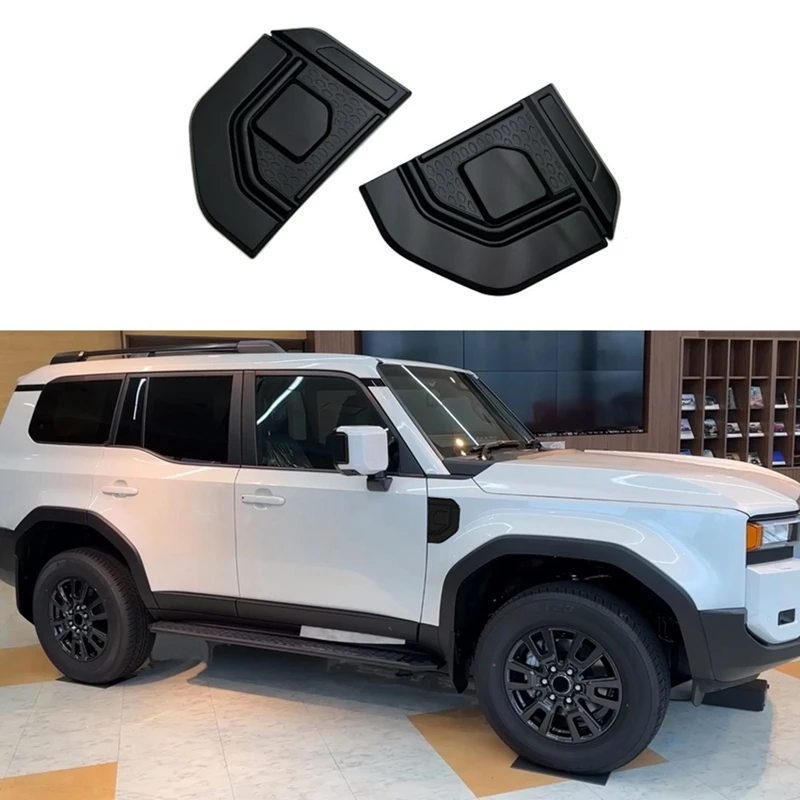 For Toyota Land Cruiser 250 Prado LC250 2024 Car Side Fender Cover Trim Decoration Exterior Accessories