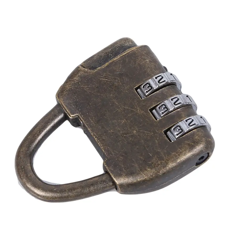 رقم الخزانة المحمولة لحقيبة الأمتعة المضادة للسرقة أرقام إعادة تعيين الجمع قفل برمز قفل بدون مفتاح قفل بكلمة مرور #4