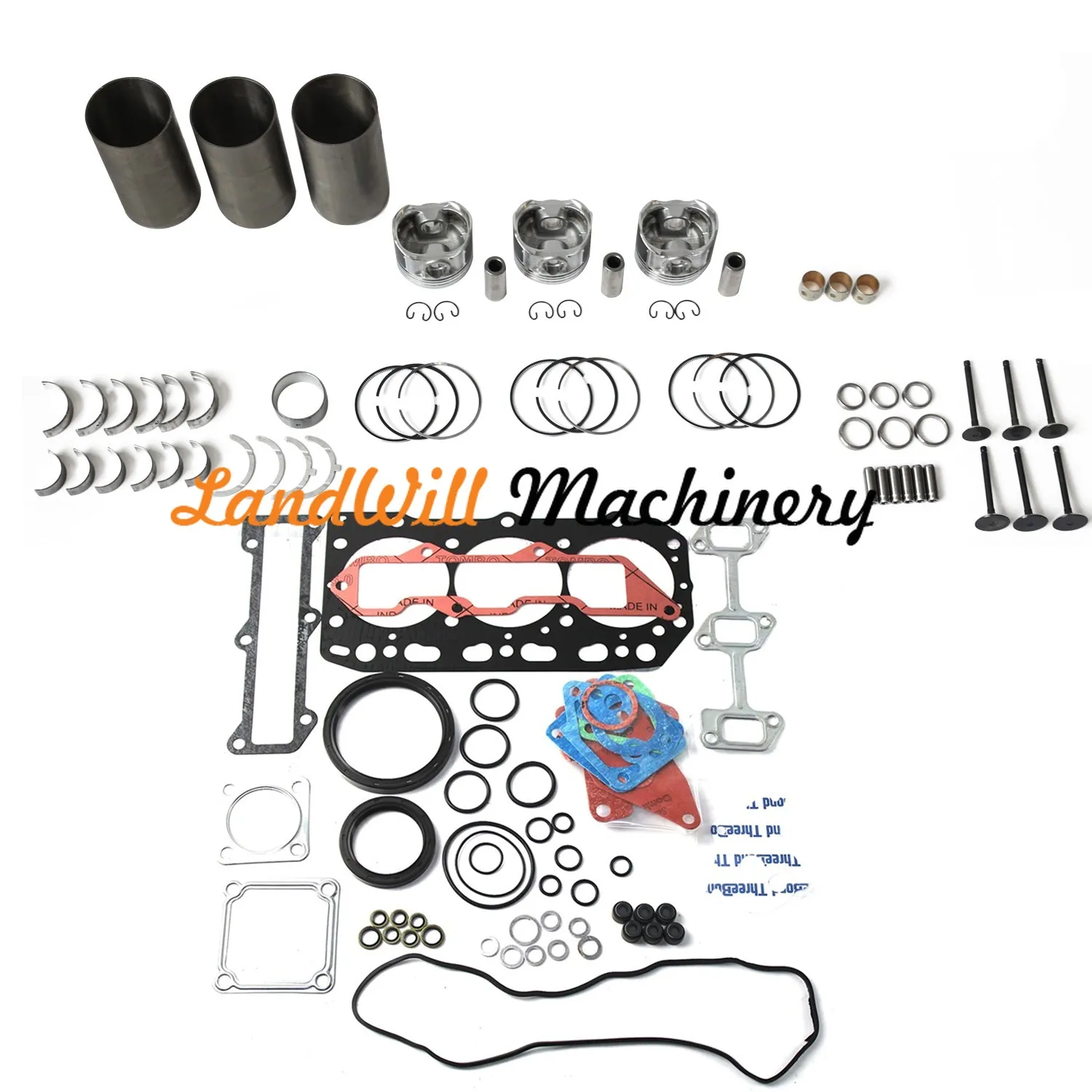 3TNE88 Overhaul Rebuild Kit Fits For Yanmar Engine