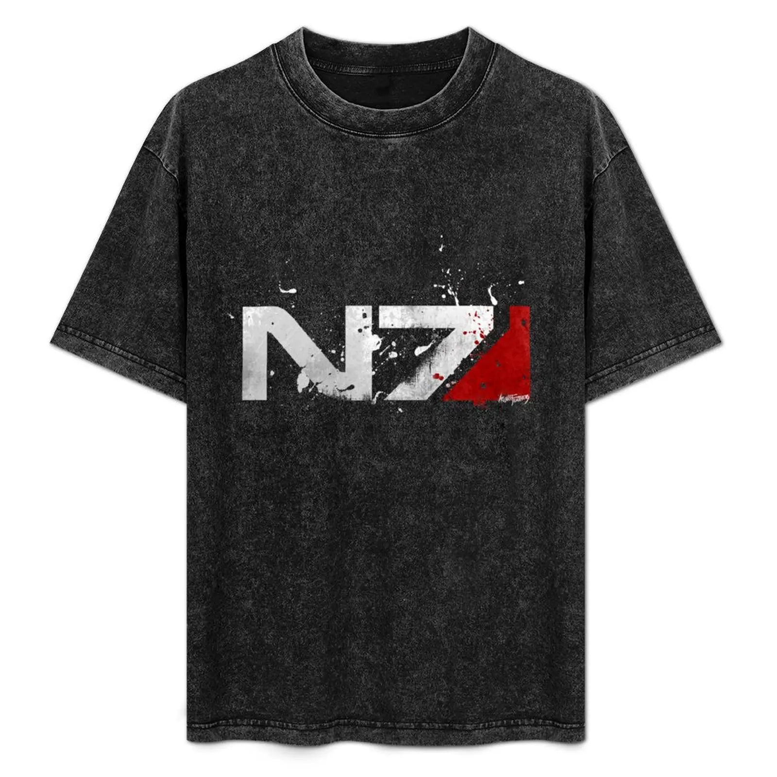 

Mass Effect Distressed N7 T-Shirt tshirts personalised football t shirt fashion shirts mens funny t shirts