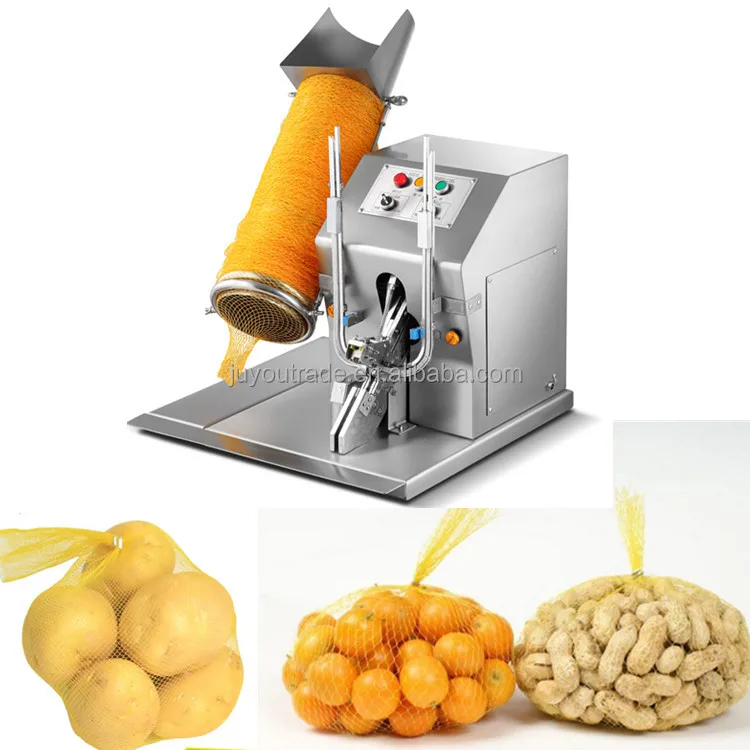 

Высококачественный новейший дизайн, U-образный зажим, машина для завязывания узлов для чеснока, лука, Чили, упаковочные пакеты