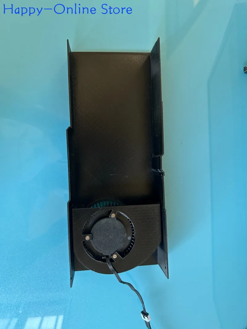 AMD Mi50 Graphics Card Cooling Modification Built-in Turbo Fan