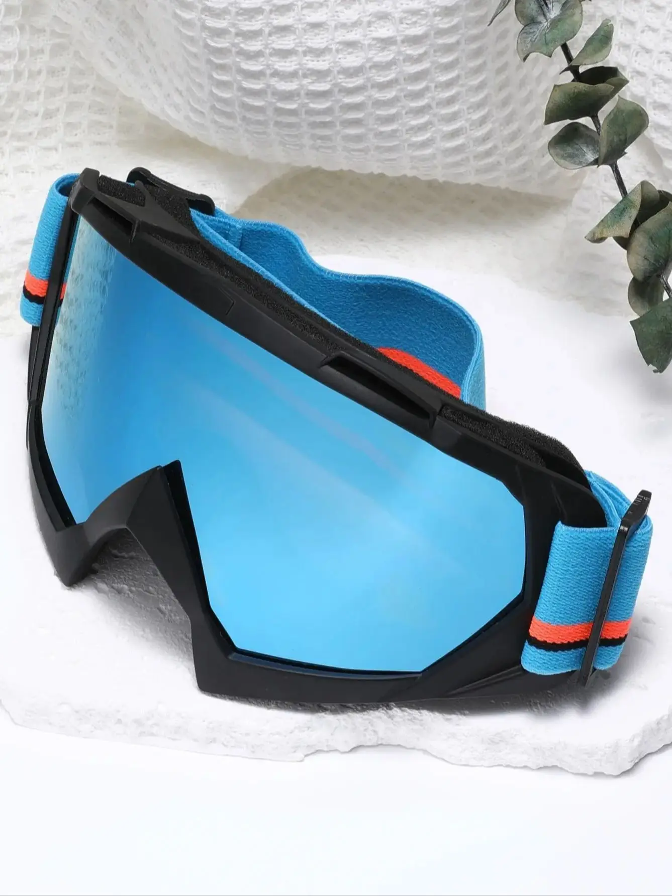 AliExpress Genuine Film-Enhanced Anti-Fog Ski Goggles - Outdoor Sports Goggles for Cycling and Skiing with Windproof Function
