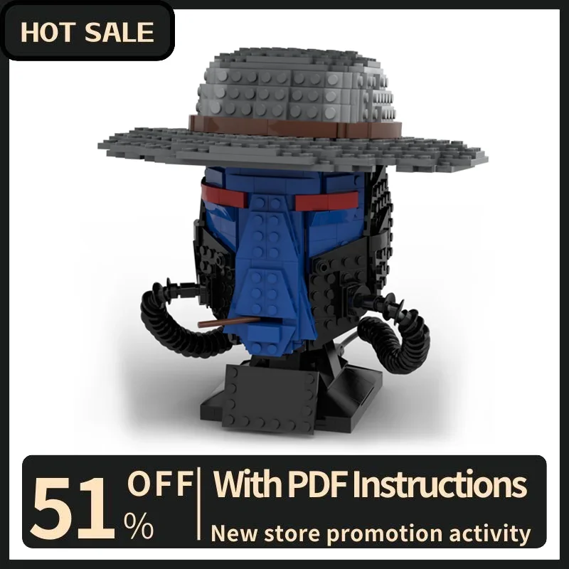 New 598Pcs Famous Star Battle Movie Moc Cad Bane Model Building Custom Puzzles Diy Creative Ideas Toys Birthday Christmas Gifts