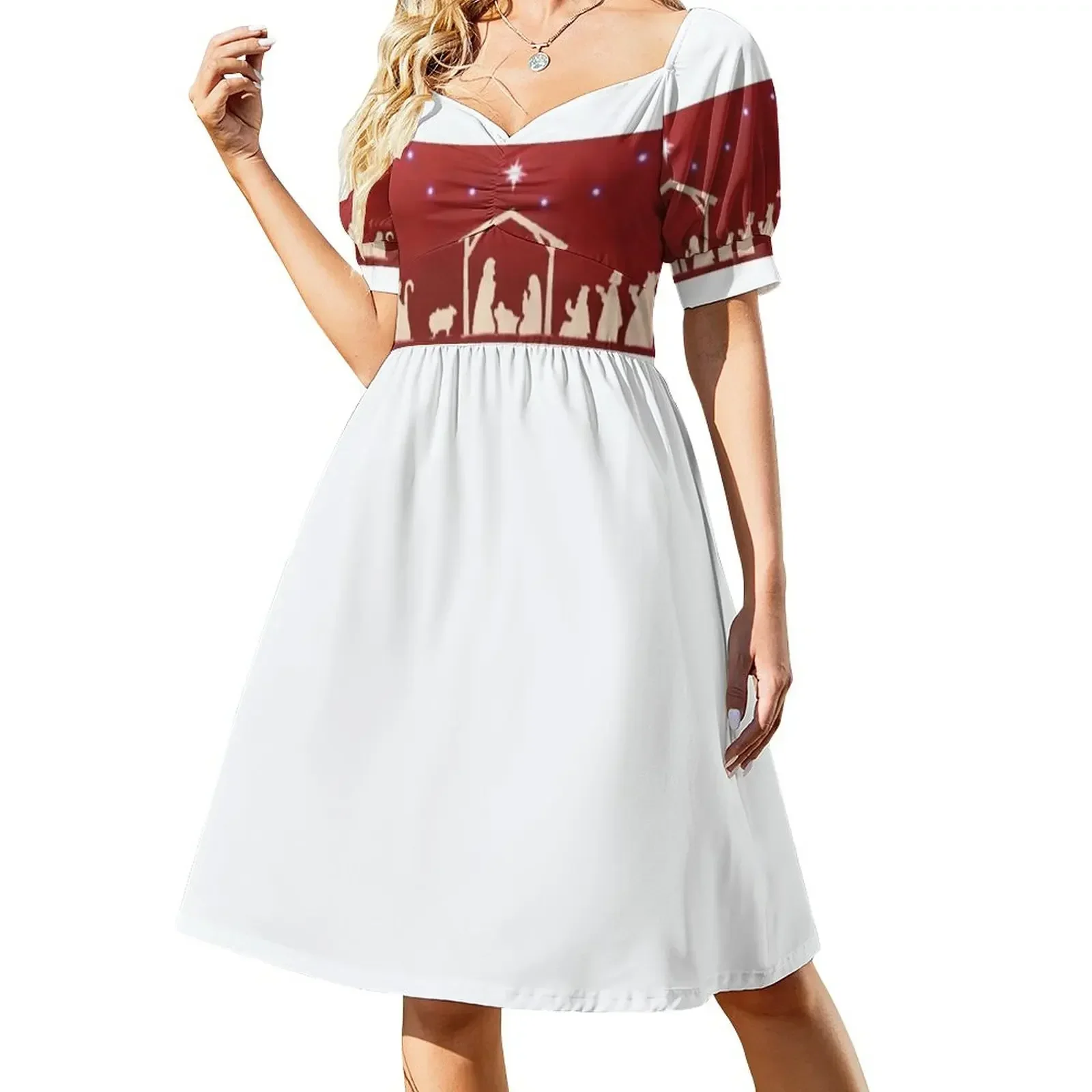 

Nativity Short-Sleeved Dress elegant party dress for women 2025 Women's summer dress Long dresses