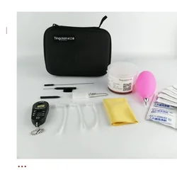 Hearing Aid Daily Maintenance Cleaning Kit with Brush Cleaning Tool Battery Tester Air Blower for BTE ITE ITC CIC RIC