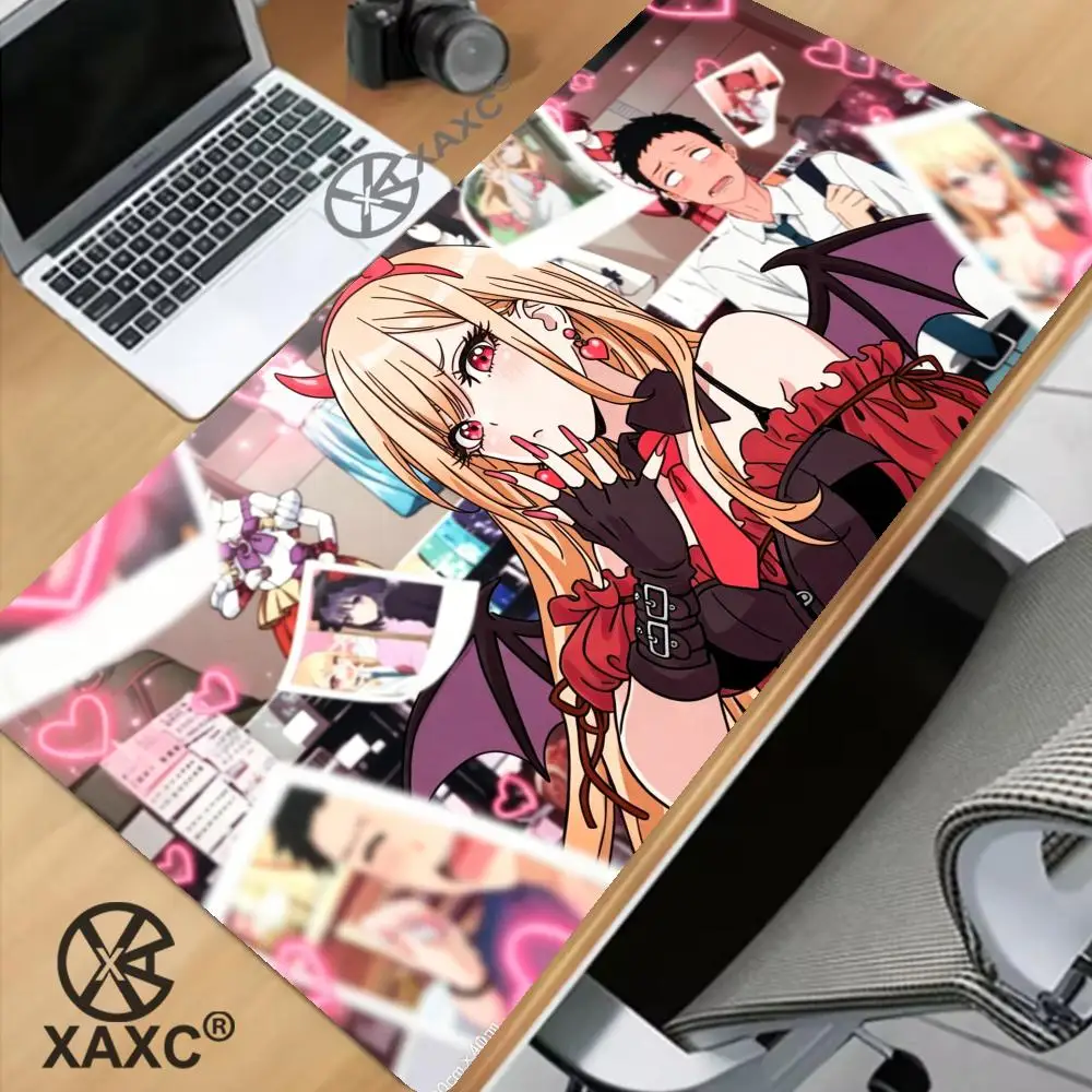 My Dress-Up Darling Kitagawa Marin Gojo Wakana Mouse Pad Tablet Laptop xl desktop mouse mat keyboard pad csgo Player 90x40 XAXC