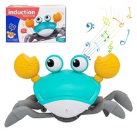 Interactive Crab Toy for Babies Creative Crawling Crab Escape Electronic Toys Animal Pet Thanksgiving Christmas Gifts