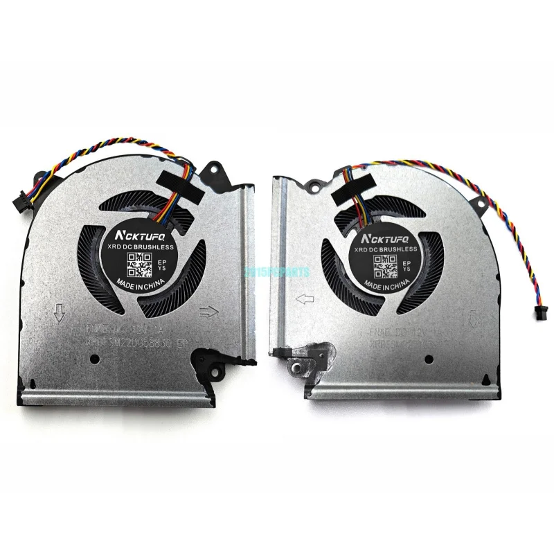 L+ New for  Asus ROG Strix G513QR G533Q G533Z G713QR G733QS CPU & GPU Cooling Fan 12V