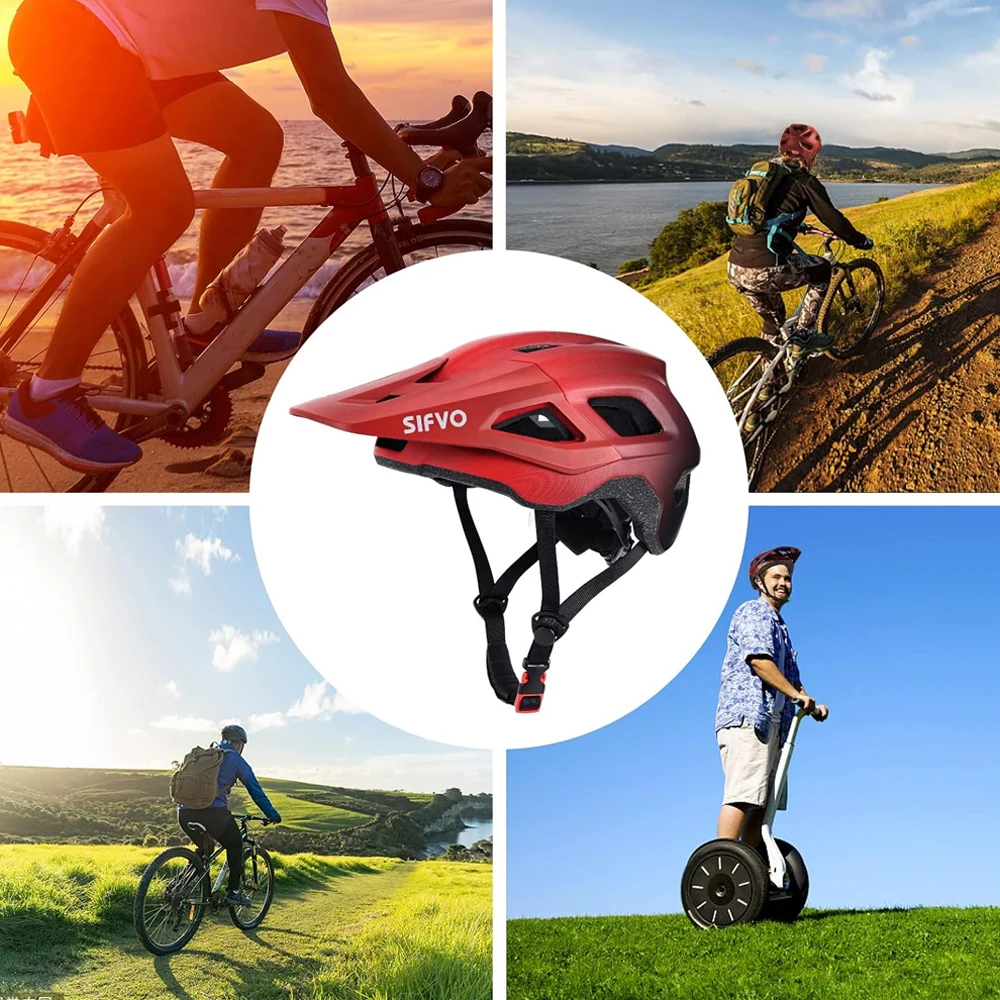 1PCS Adult Bike Helmets,Summer New Mountain Bike Helmet with Porous Ventilation and Breathable Safety Helmet Riding Equipment