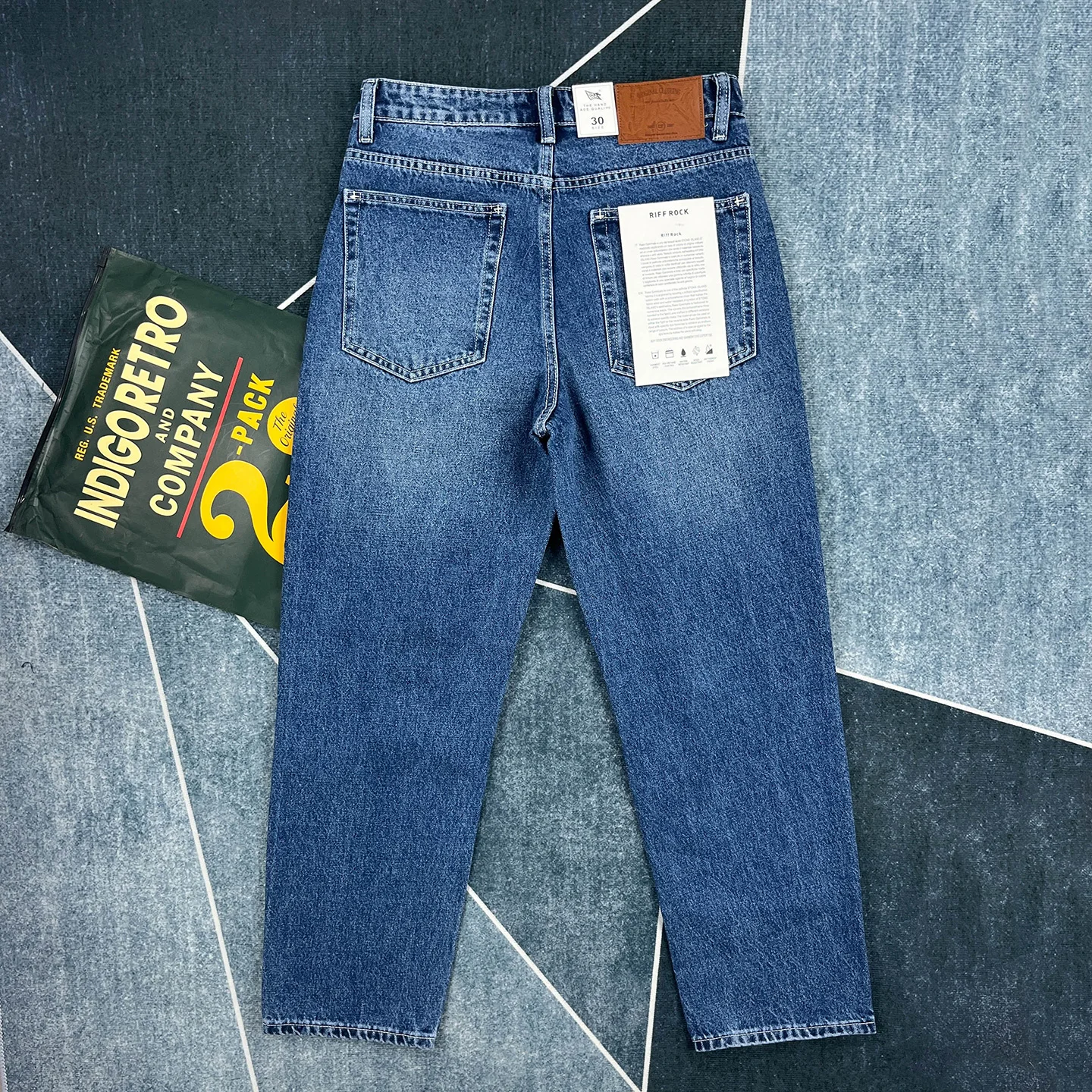 

2024, весенне-осенние новые тяжелые мужские прямые джинсы в американском стиле ретро, свободные модные потертые повседневные брюки с несколькими карманами