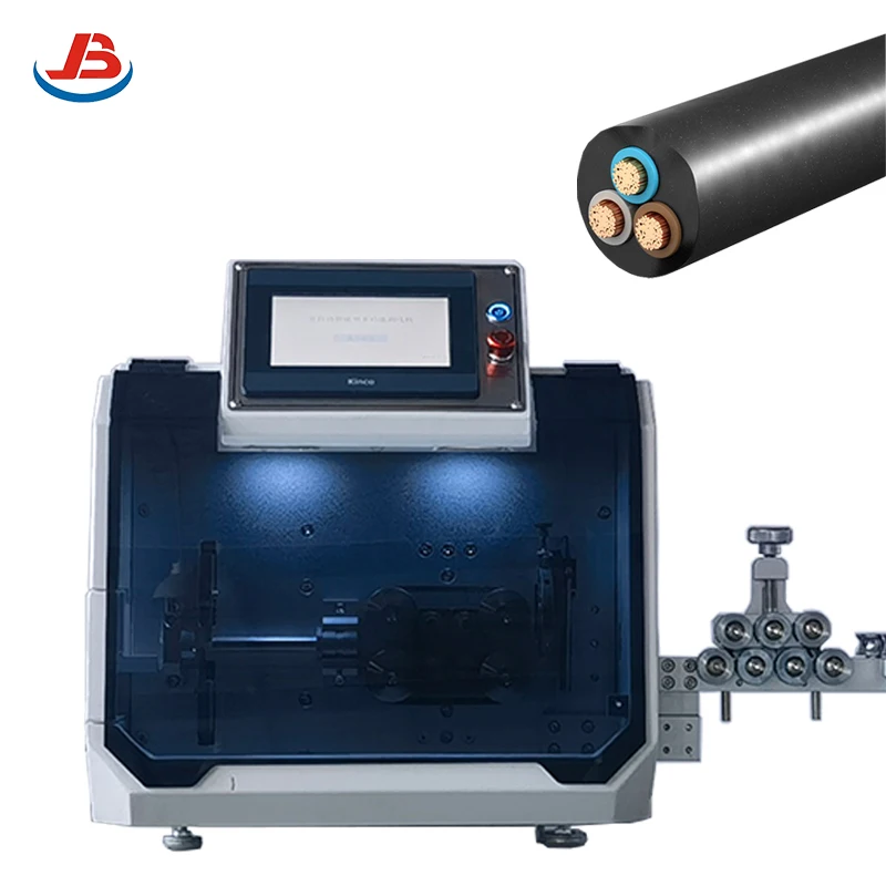 Electric Flat Multi-Core Cable Peeling Cutting Stripping Machines Automatic Tube Pipe Cable Manufacturing Equipment