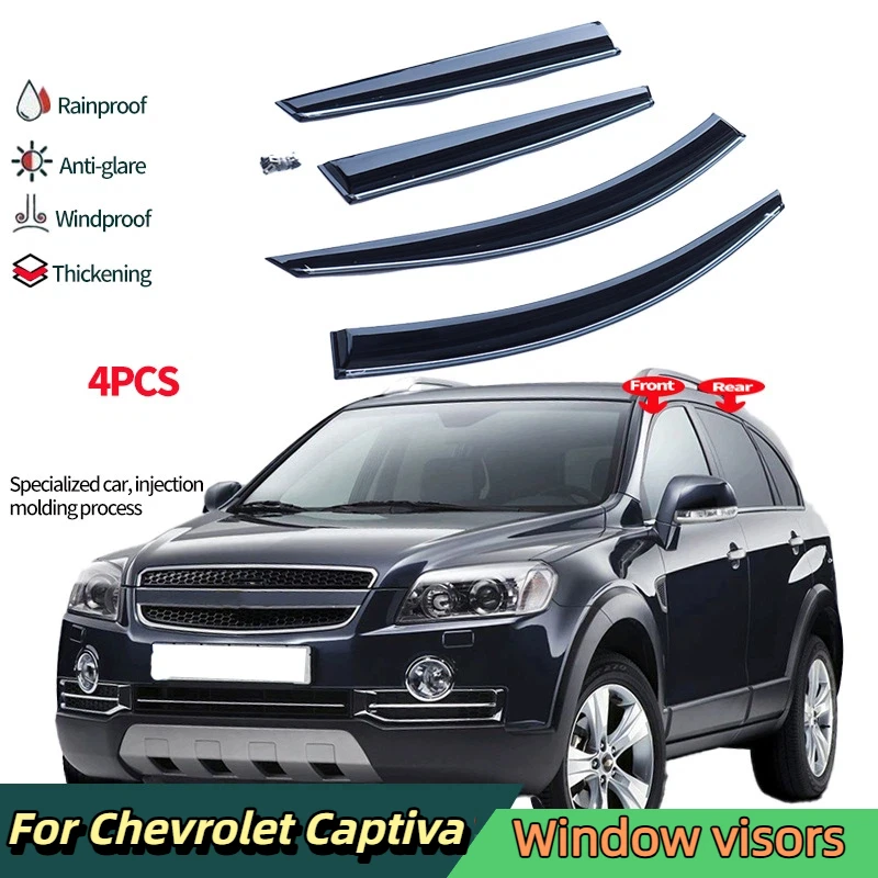 

For Chevrolet Captiva Rain Shield and Rain Strip CAPTIVA C100 Window visors