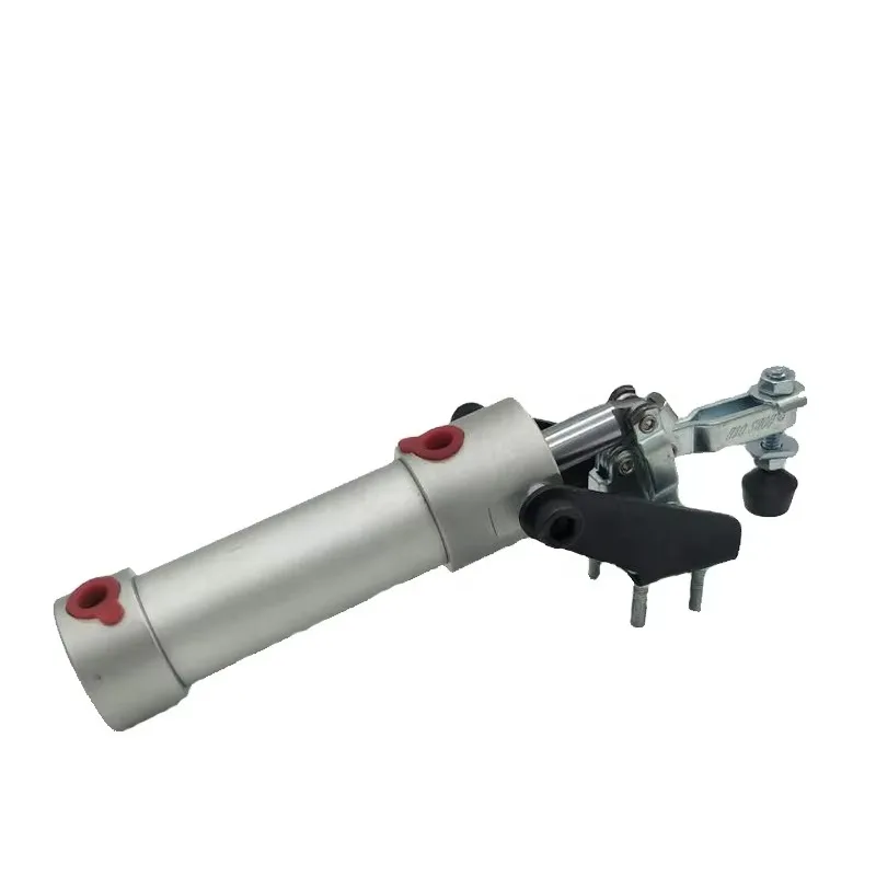 HS-10101-A Hot Sale Pneumatic Power Clamps Hold Down Toggle Clamp 1/8'' Inlet  Holding Capacity 50KG