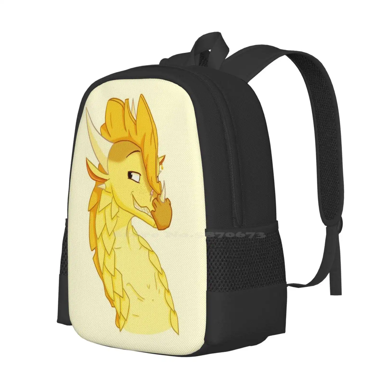 Qibli The Sandwing Large Capacity School Backpack Laptop Bags Wings Of Fire Wof Qibli The Sandwing Dragons Tui Sutherland Book