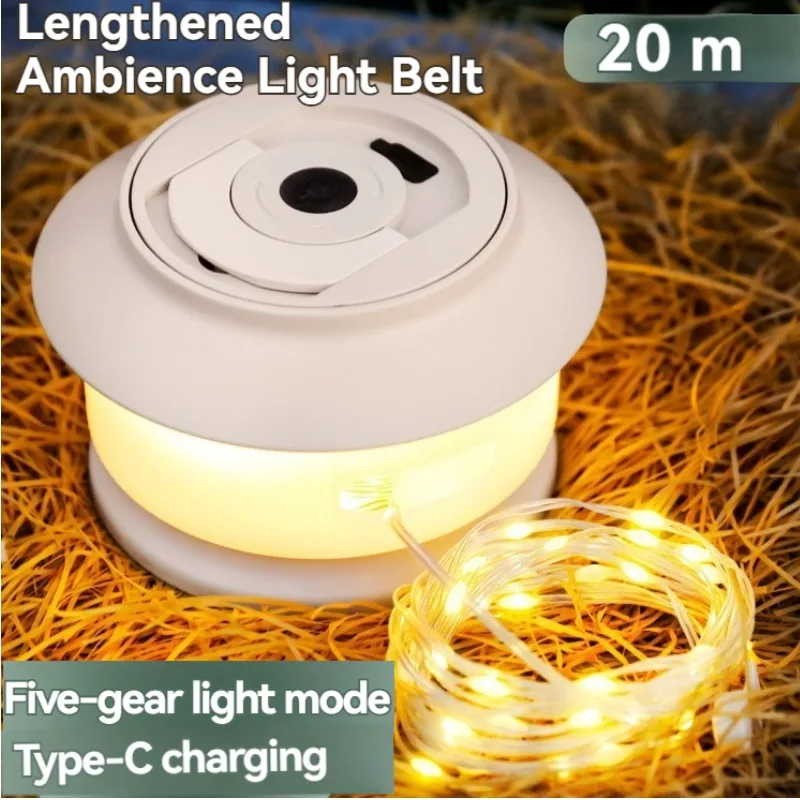 20 Meters Usb Rechargeable Camping Light  String Outdoor Tent Light Led Camping Light Atmosphere Camping Light LED Camping Light