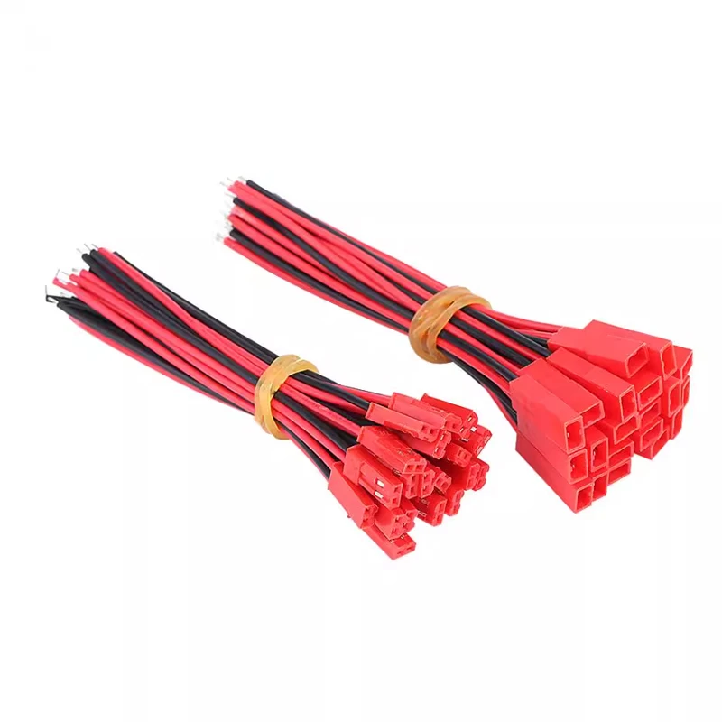 

10 Pairs 150mm 2 Pin JST Plug Connector Male+Female Cable For RC Lipo Battery Car Boat Drone Airplane Toys Battery LED Lamp