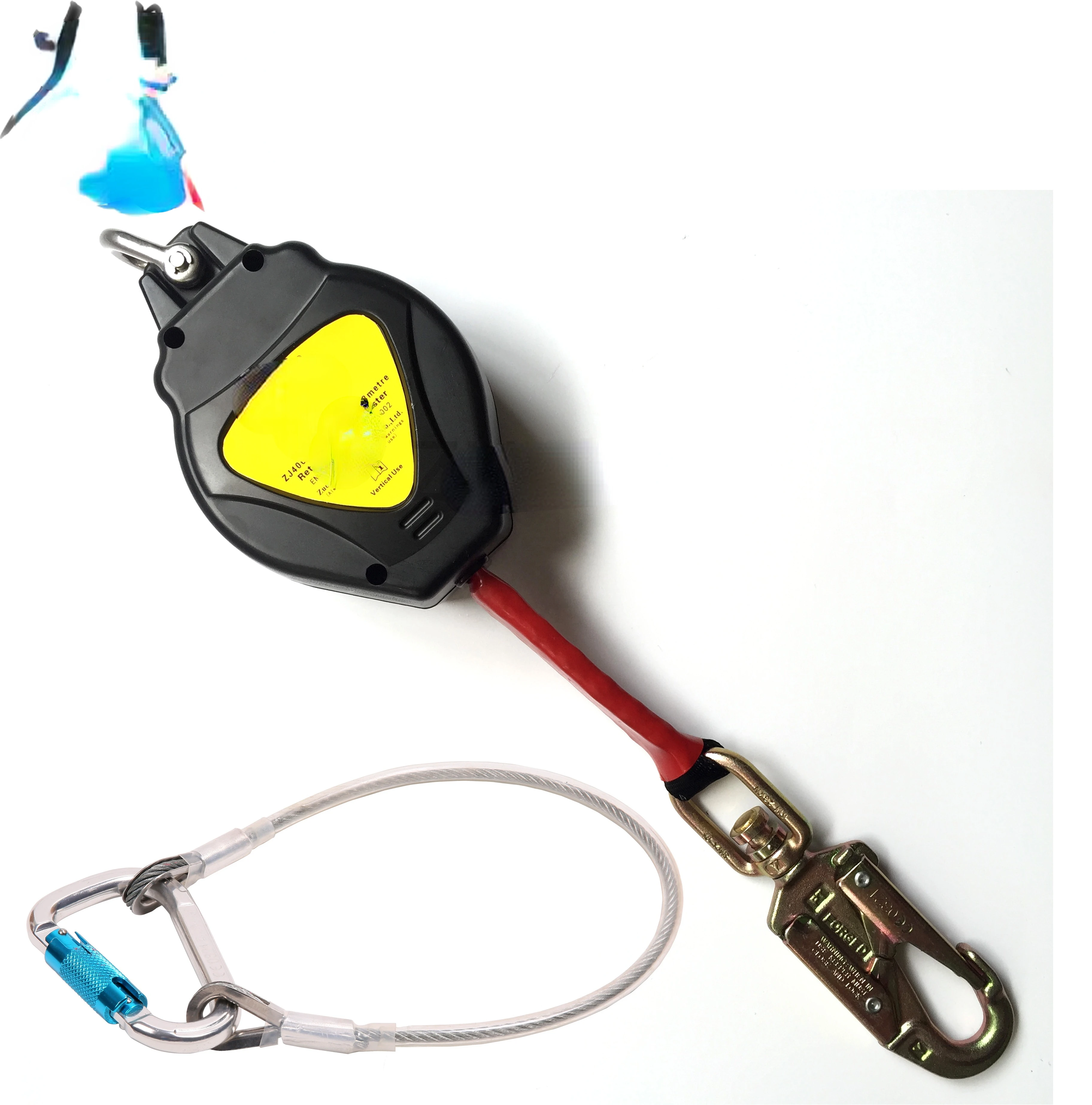 personal fall protection en360 fall arrest systems 3.5m self-retracting lifelines