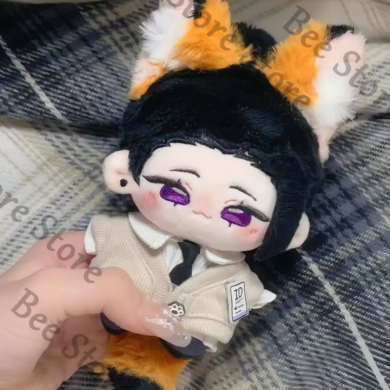 

Jujutsu Kaisen Satoru Gojo Geto Suguru cp attribute10CM Printed Naked cotton doll Anime ambitus plush toys High appearance level