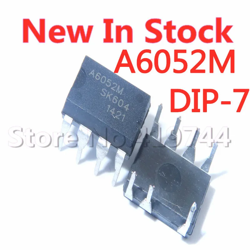 5PCS/LOT A6052M STR-A6052M DIP-7 LCD power chip straight In Stock NEW original IC