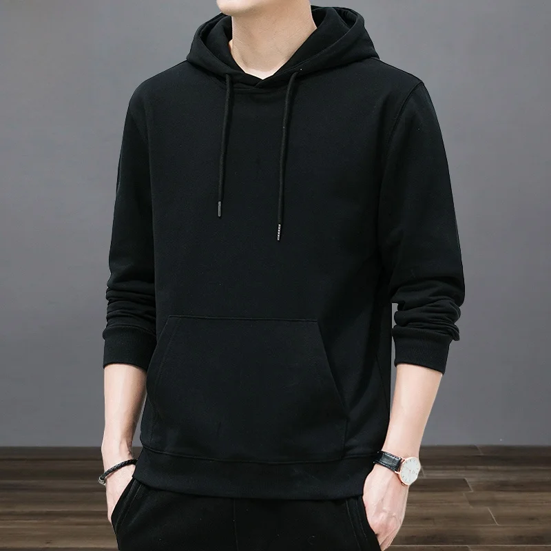 

Bla Hoodie Sweatirt for Men Casual Long Sve Spring New Sle Comfortable Loose Fit Youth Trendy Brand