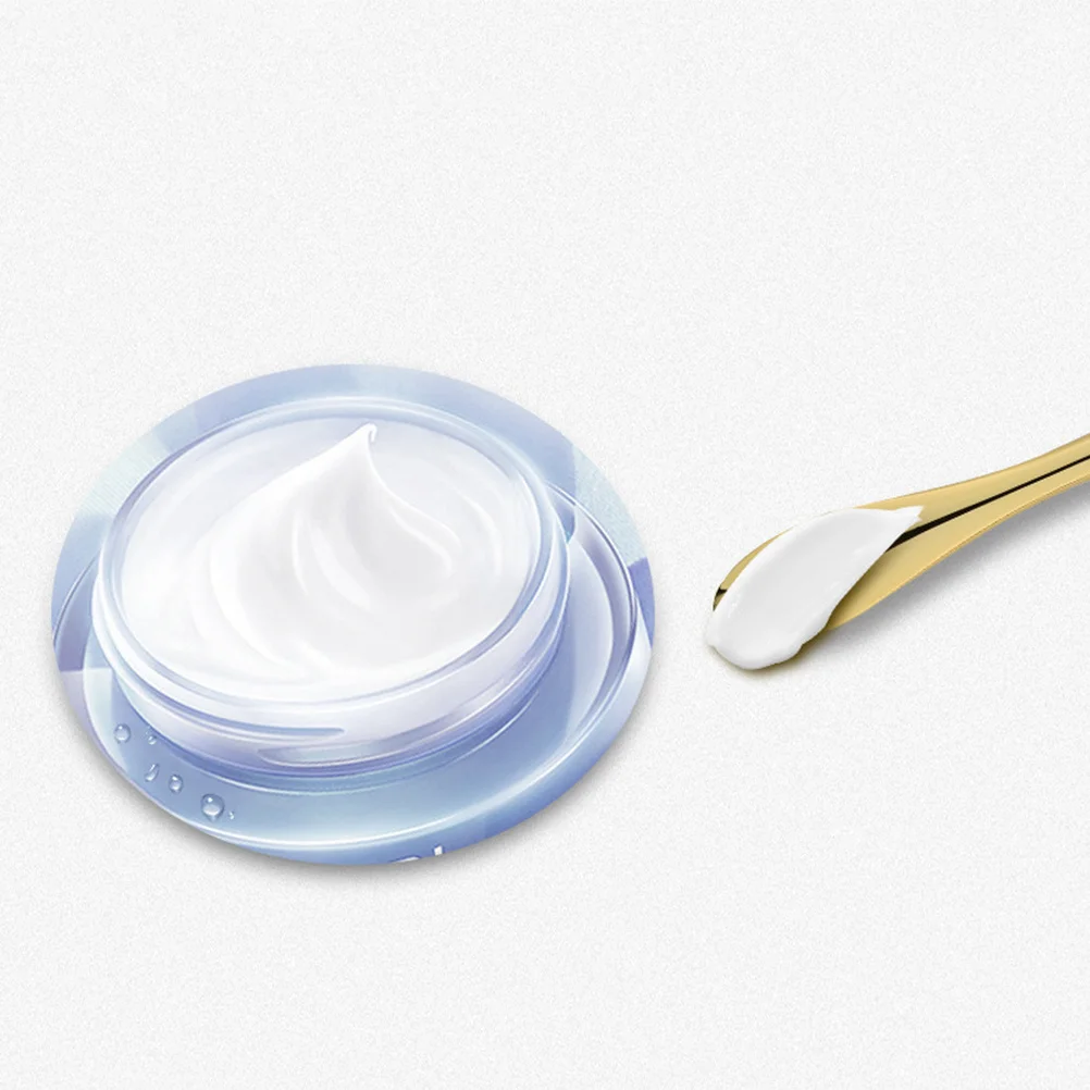 3 個フェイシャルマスクスプーン金属多機能クリーム抽出ツールアイケア美容スクープメイクアップスパチュラ肌を落ち着かせる