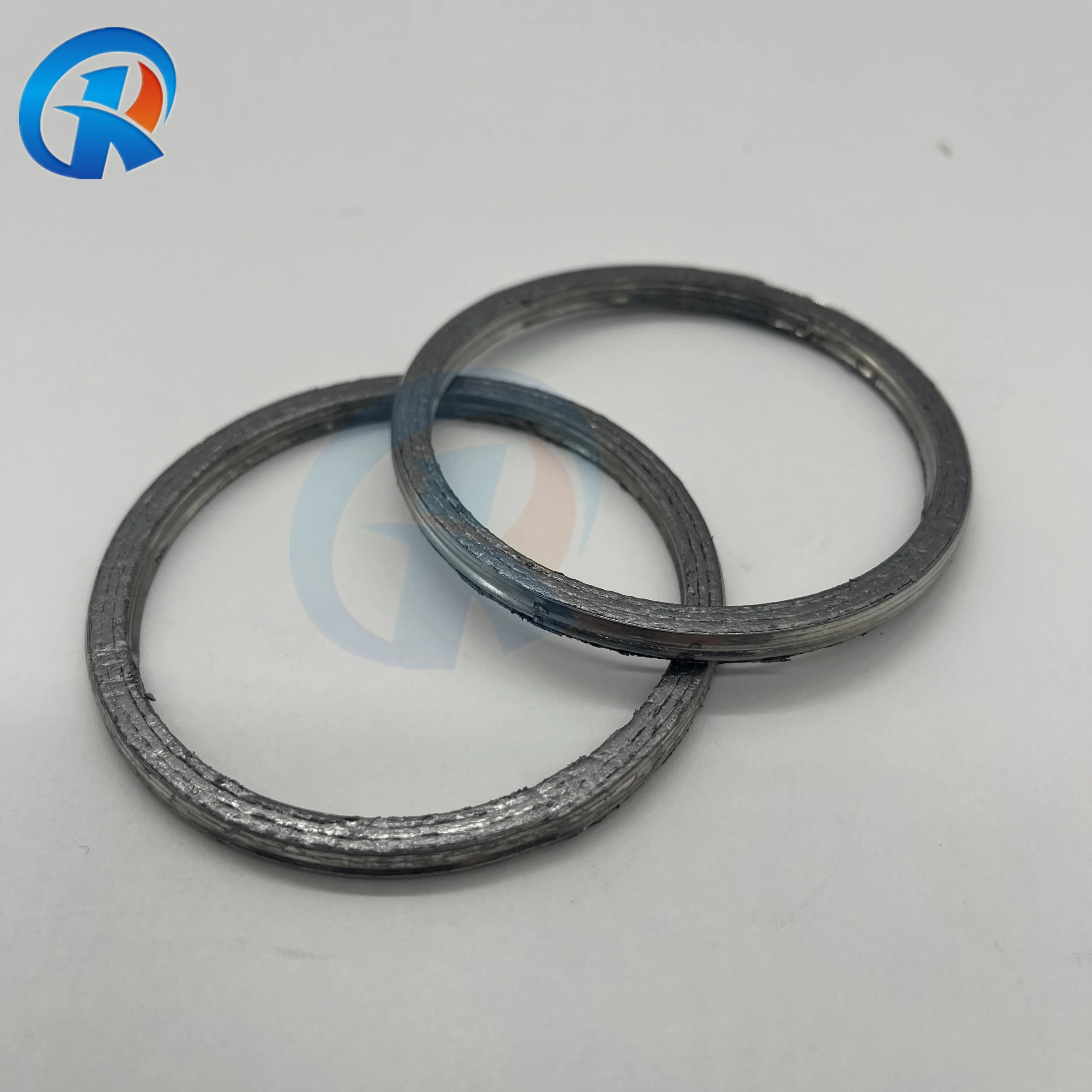 2PCS 10360721 Exhaust Pipe Flange Gasket Manifold To Converter For Buick Enclave