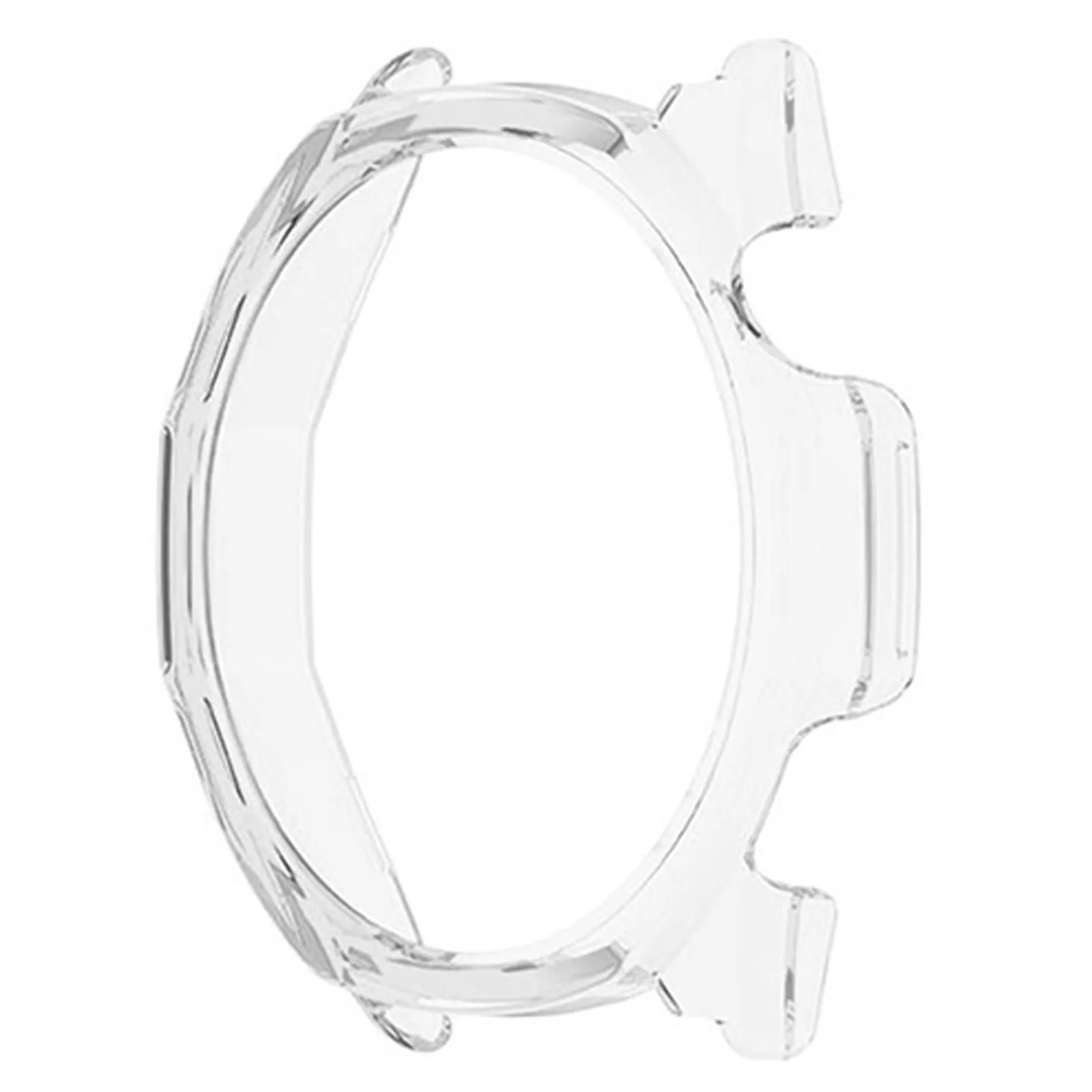 For Huawei Watch GT 6 46mm Case Semi-Enclosed PC Protective Watch Frame - Transparent