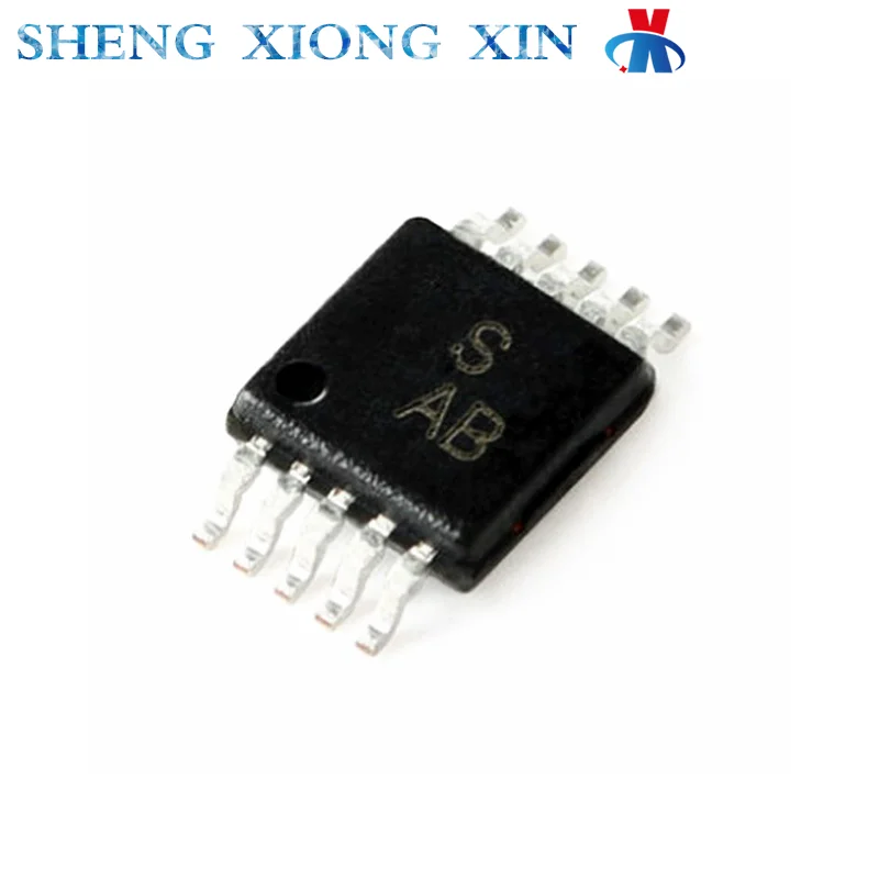 5pcs/Lot New 100% ADG736BRMZ-REEL MSOP10 Dual-Channel Single-Blade Double-Throw Switch Chip ADG736BRMZ ADG736 Integrated Circuit