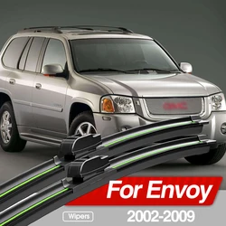 For GMC Envoy 2002-2009 Front Windshield Wiper Blades 2pcs Windscreen Window Accessories 2003 2004 2005 2006 2007 2008