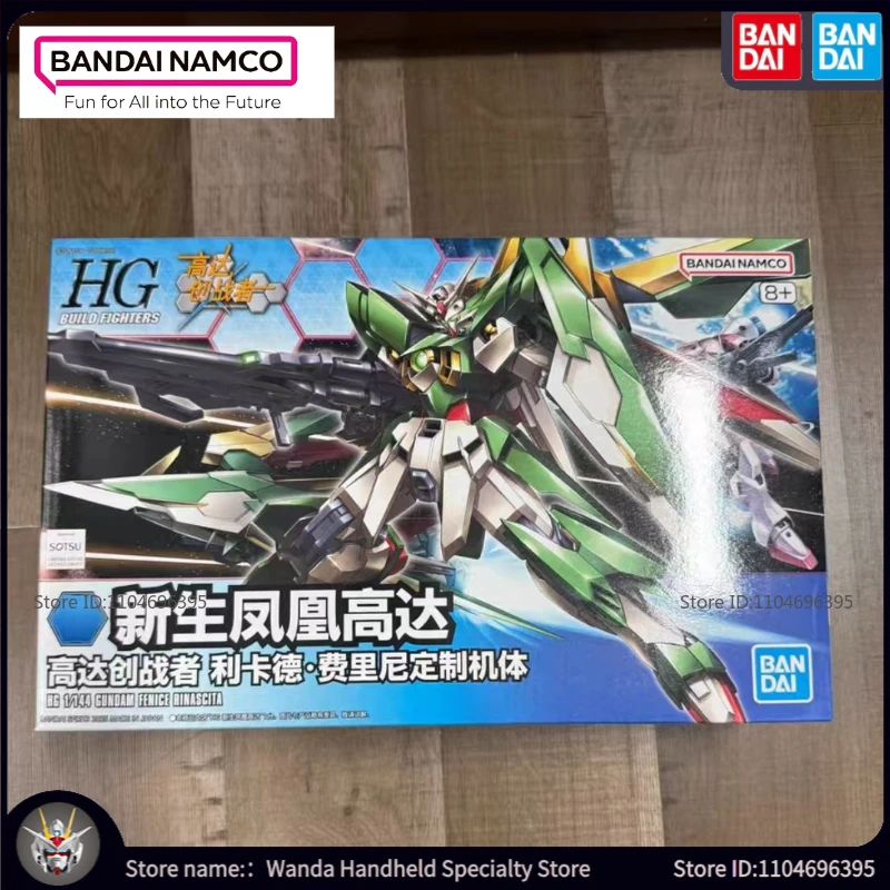 

In Stock Brand New Bandai Gundam 1/144 FENICE RINASCITA Popular Collection Assemble Mecha Figure Toys Holiday Movable Doll Gifts