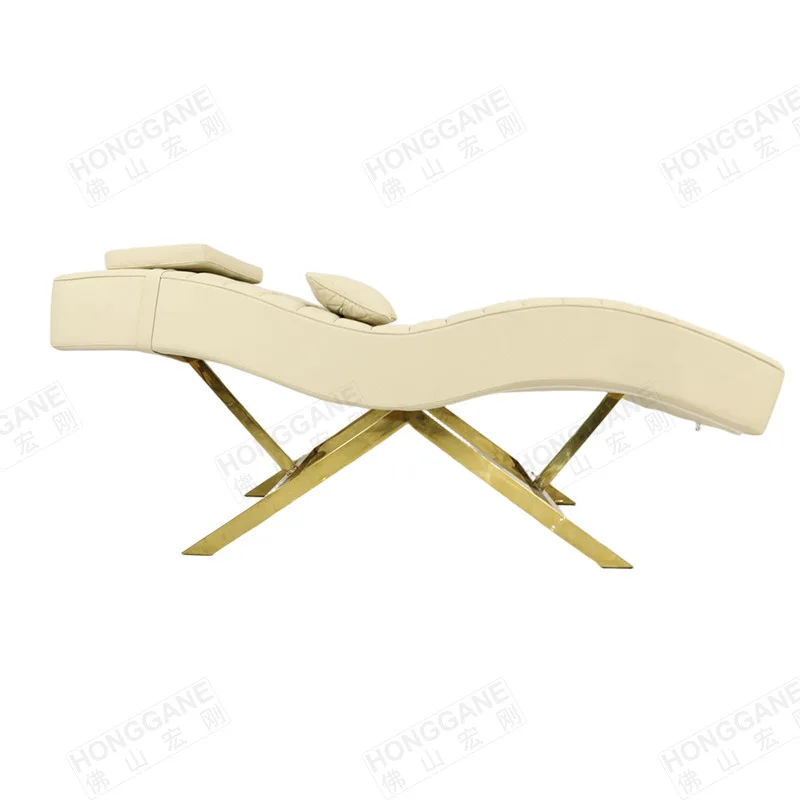 Face wash new S type eyelash bed bed manicure face wash ear eyelash pattern embroidery hospital bed furniture