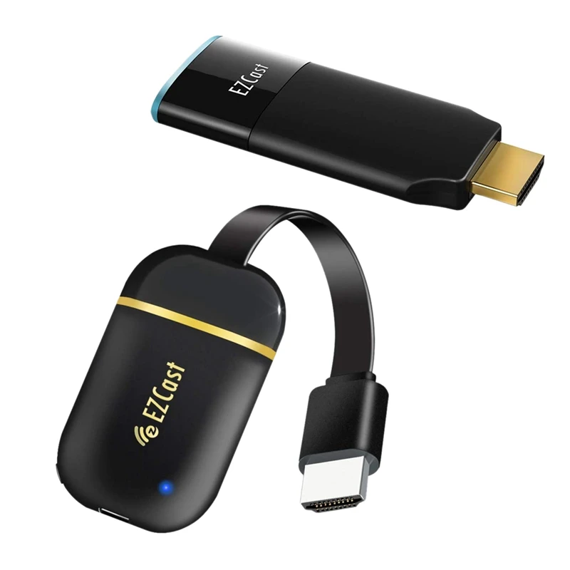 Ezcast 2 шт. беспроводной адаптер дисплея 4K Wifi адаптер дисплея экран зеркальное отображение проектор приемник