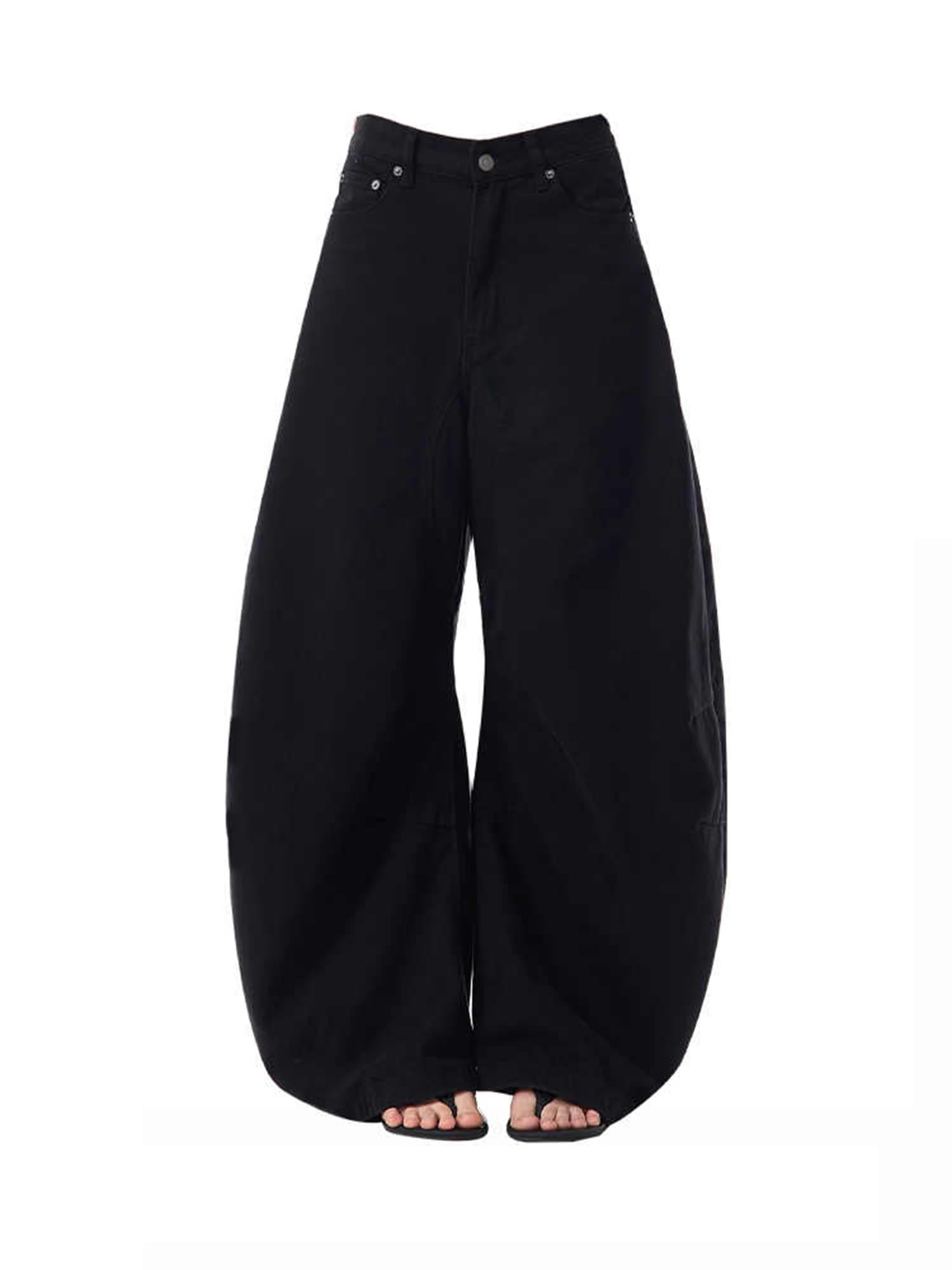 Women's Black Gothic Y2k Emo Baggy Jeans Vintage Japanese 2000s Style Denim Trouser Harajuku Grunge Jeans Pants Oversize Clothes