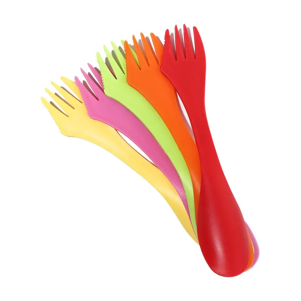 

Fruit Fork Utensil Outdoor Tableware Dessert Spoon Western Food Spoon Plastic Spoon Spork Spoon Fork Bottle Opener Fork