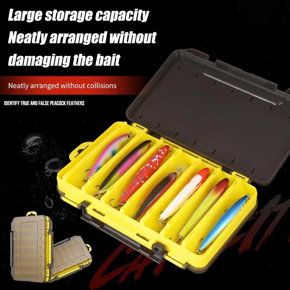 Fishing Tool Box  Double-sided   Lure Storage Box Wobblers Bait Accessories Box Wild Fish Tool