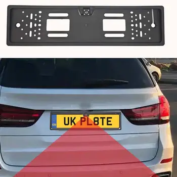 4/8/12LED 歐洲車牌後視攝影機框倒車倒車攝影機夜視功能,適用於卡車、轎車、SUV、露營車、皮卡 10 最佳銷售 汽車後視攝影機 - №5