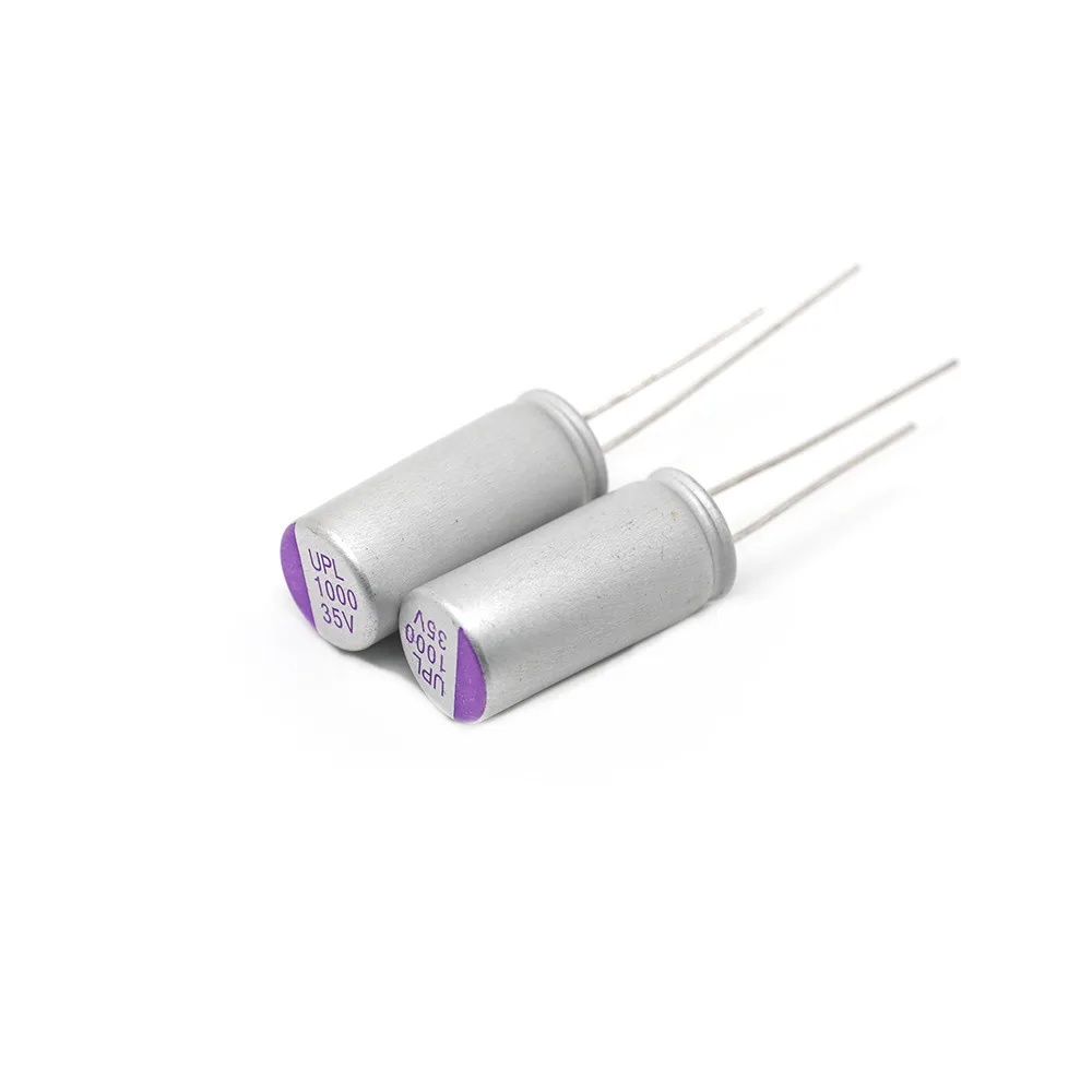 5pcs/ UPL solid state capacitor 35V1000UF 35V 1000UF volume 10X22 in-line solid state new spot