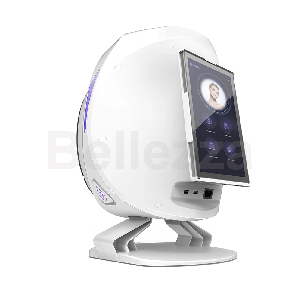 Newest 3D Smart Magic Mirror Skin Analyzer Machine AISIA Acne Pigmentation Analysis Mouisture Test Facial Scanner Beauty Machine