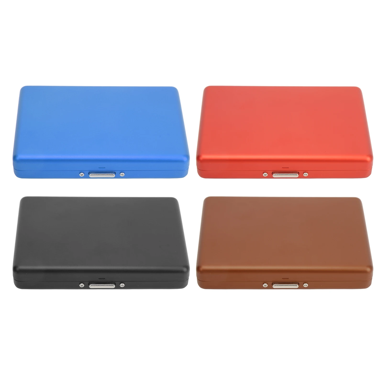 Cigarette Case Holder High Strength Elegant Crush Resistant Multifunctional Aluminum Alloy Cigarette Case Portable for Women