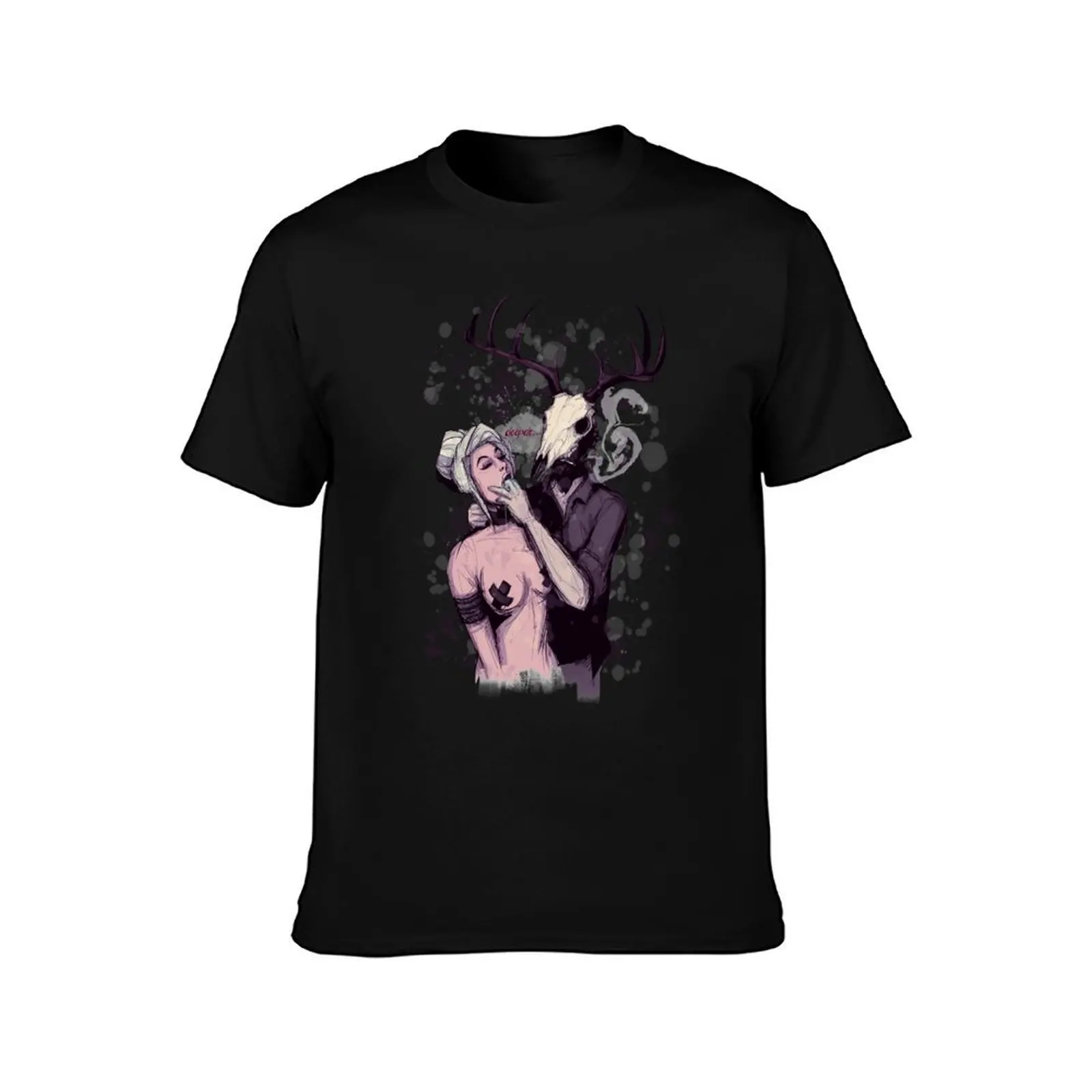Deer Daddy Series 5: Deeper T-Shirt Novelty Print Casual Tee Shirt T-Shirt