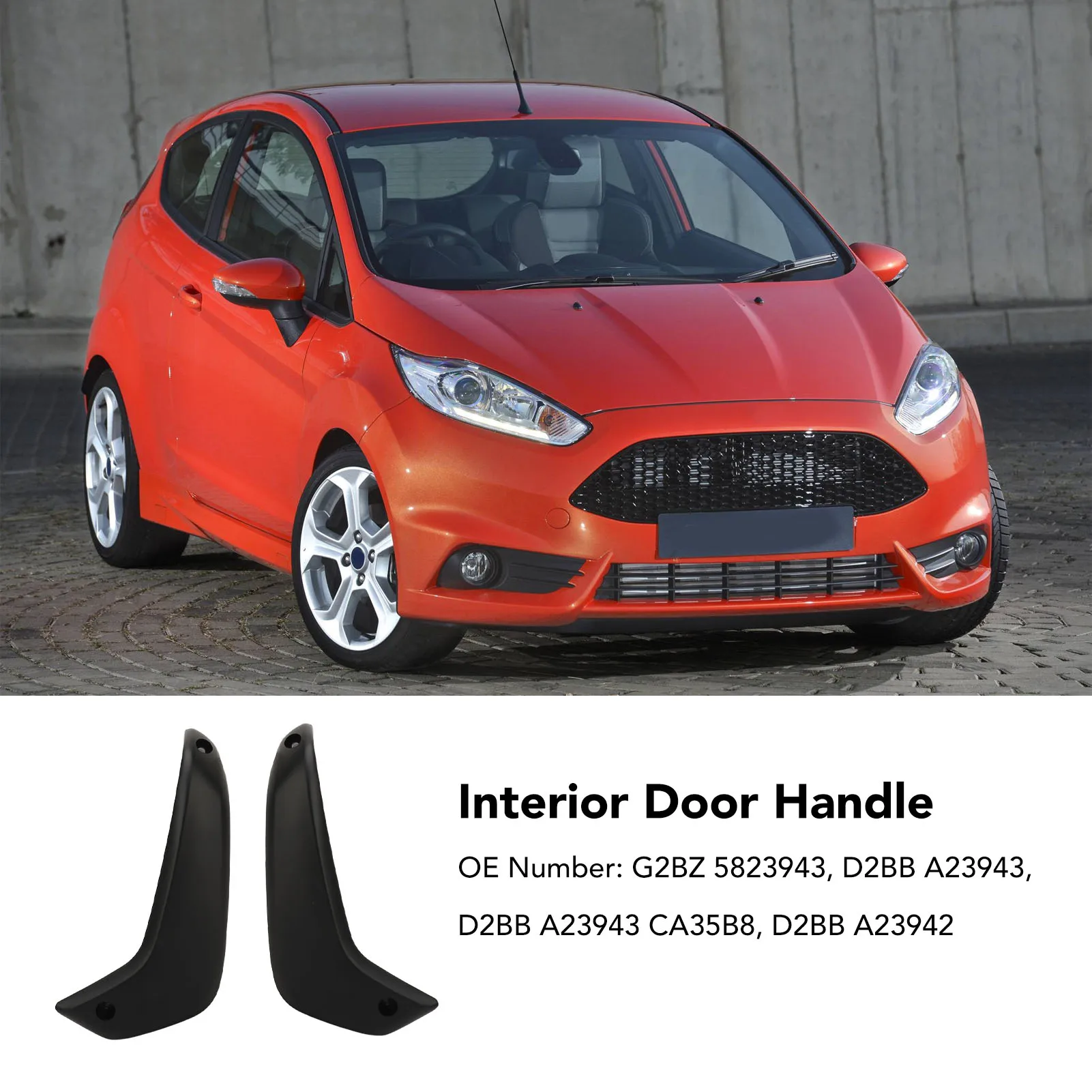 

Interior Door Handle G2BZ 5823943 JA Side Inner Door Panel Pull Handle For Fiesta 2011 To 2020