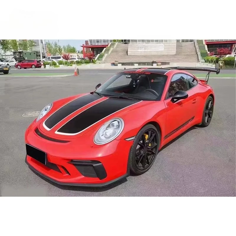 New Priming Paint  Plastic 991.1 991.2 991 Upgrade GT3 Facelift Front Bumpers Conversion Body Kit Clips 911 1 Year